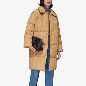 Whistles Wren Puffer Coat in Camel